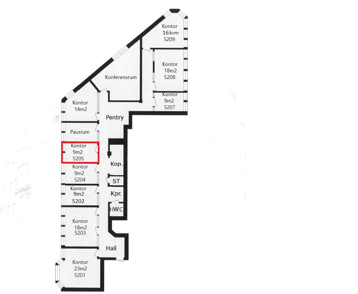 9 kvm norra ågatan planskiss.png