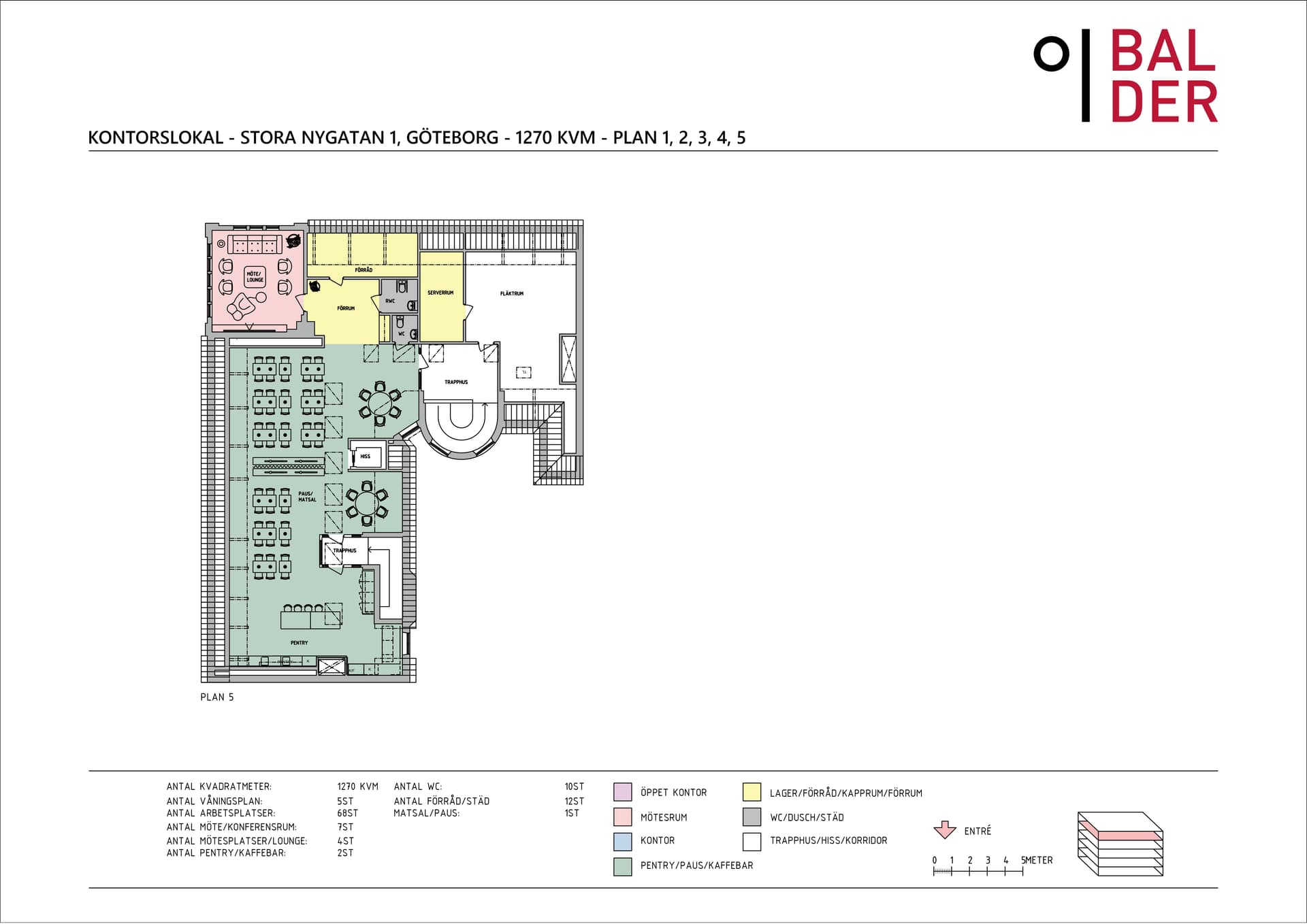 KONTORSLOKAL - STORA NYGATAN 1, GÖTEBORG - 1270 KVM - PLAN 5_JPG.jpg