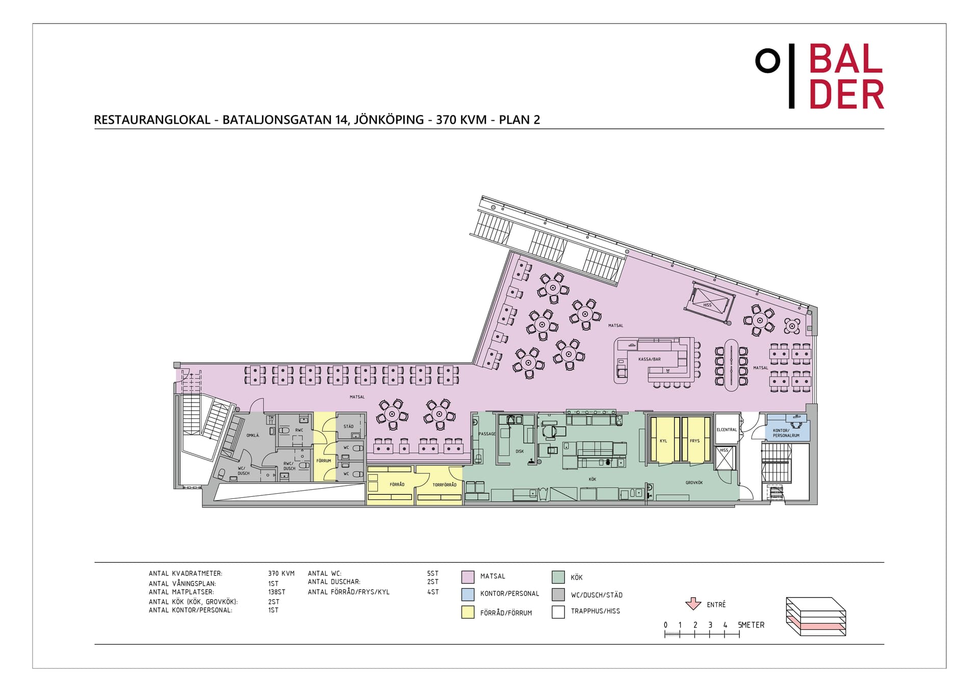 RESTAURANGLOKAL - BATALJONSGATAN 14, JÖNKÖPING - 370 KVM - PLAN 2.jpg