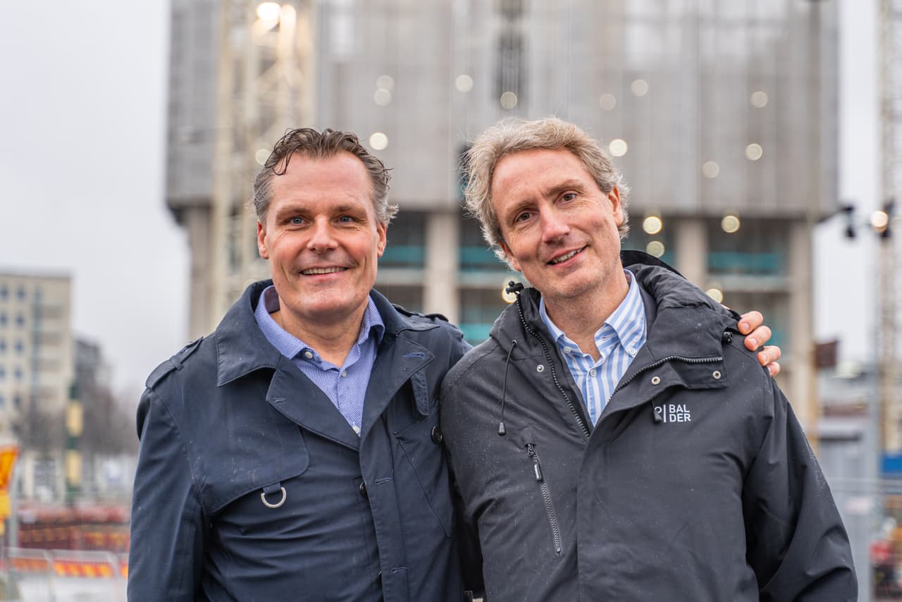 Ola Serneke och Erik Selin