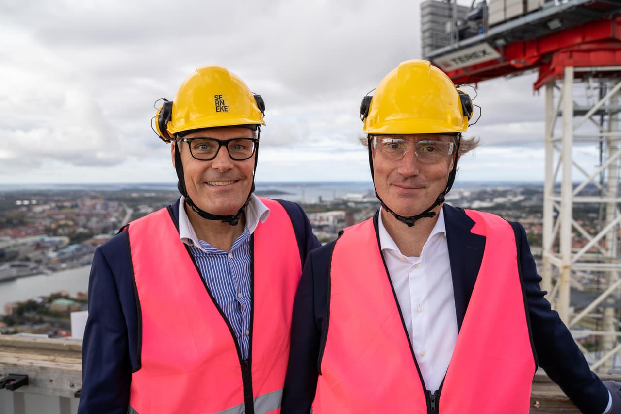 Ola Serneke och Erik Selin