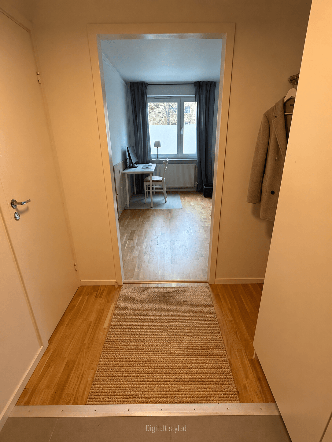 Minimalistisk entréhall med beige detaljer.png